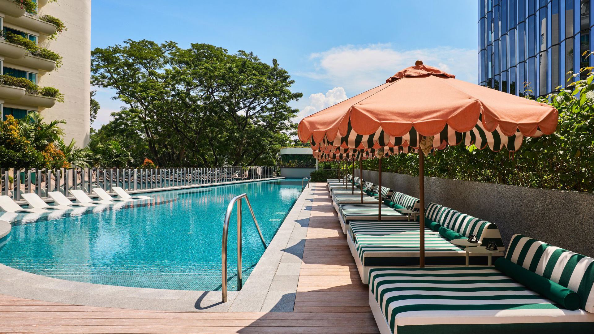 The Standard Singapore Pool Area