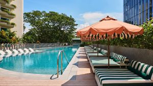The Standard Singapore Pool Area