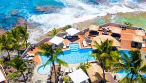 Scenic Matavai Pool Aerial View
