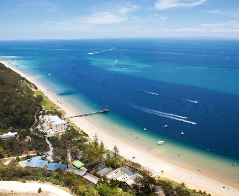 Tangalooma Island Resort Aerial