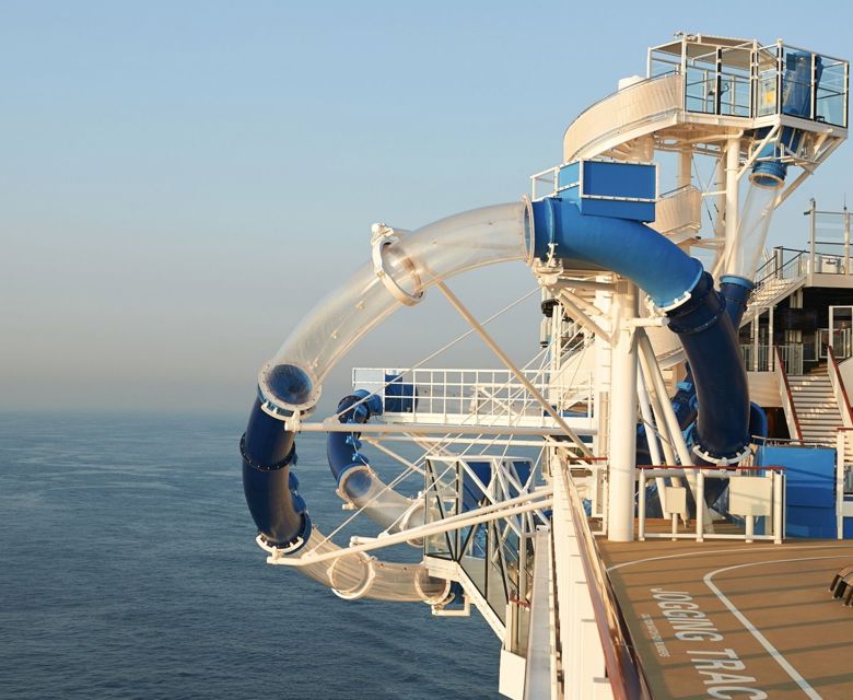 Norwegian Bliss Waterslide Ocean Loops