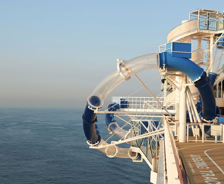 Norwegian Bliss Waterslide Ocean Loops