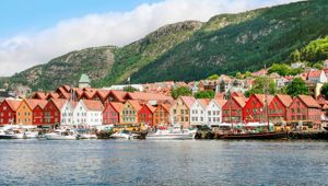 Bergen City in Norway