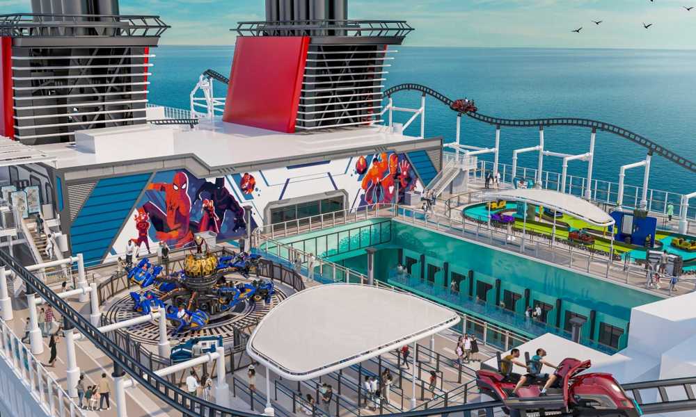 DA Themed Area (Marvel Landing)