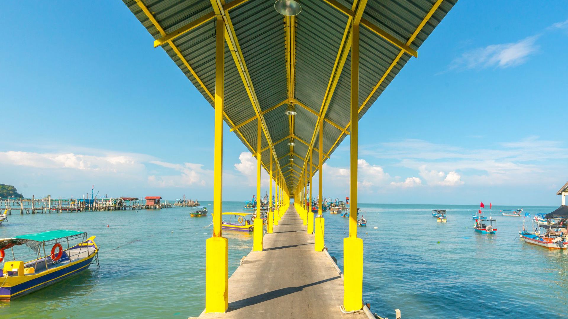 Sea boats in Malaysia. Image Credit: Getty