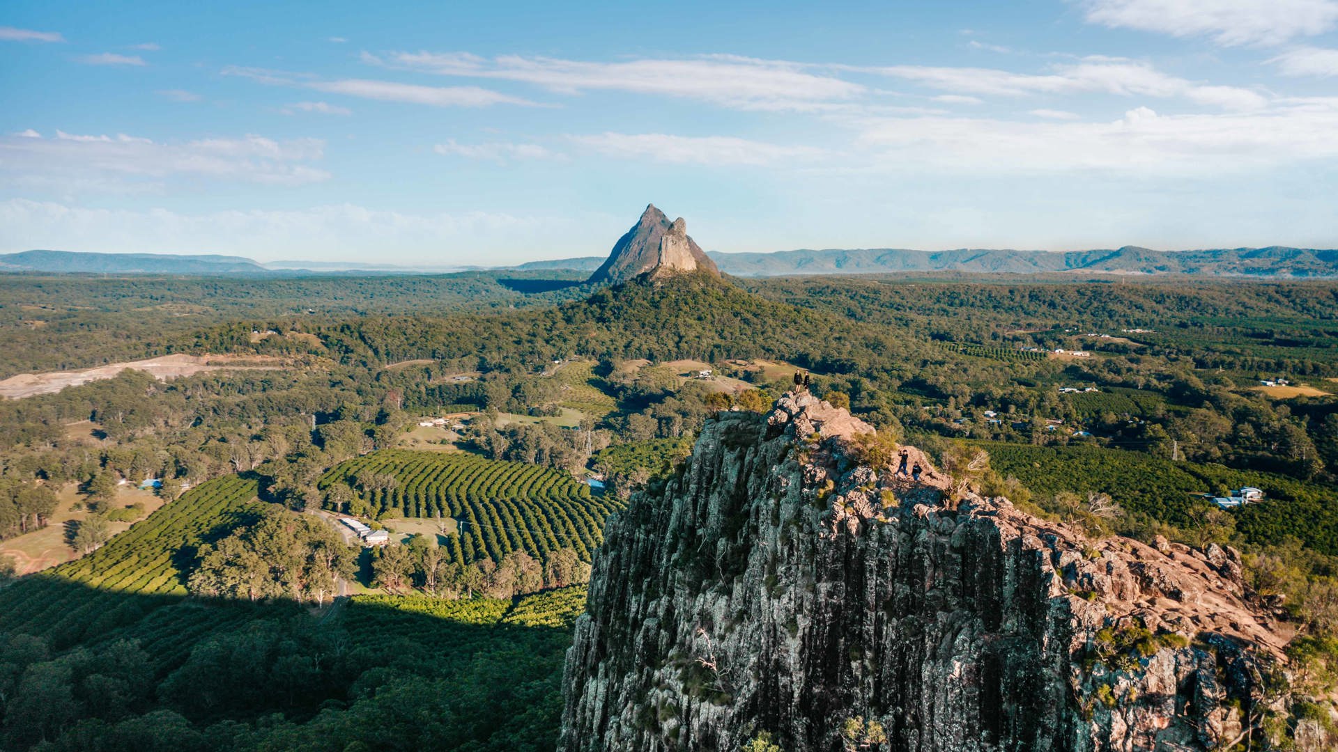 Mount Ngungun, Glass House Mountains - Image credit: Visit Sunshine Coast