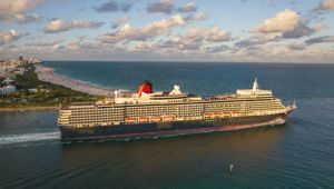 Queen Elizabeth in Miami © Cunard