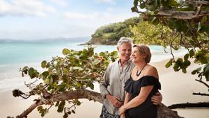 Couple in Caribbean
