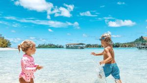 Pacific Resort Rarotonga - kids playing