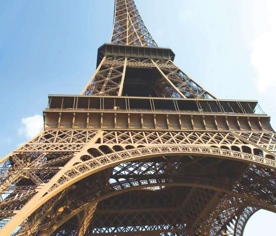 Paris' famous Eiffel Tower