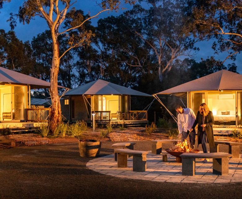 Barossa Discovery Parks Barossa Valley Deluxe Safari Tent © Tom Rosch