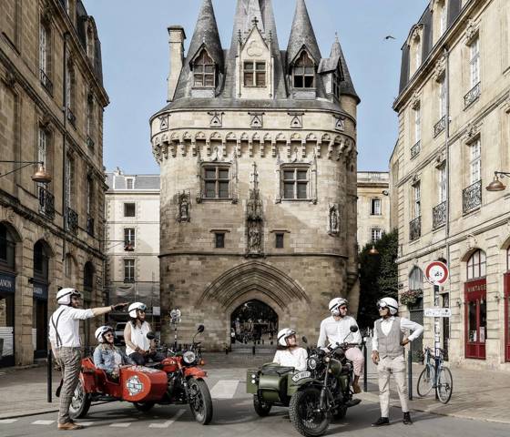 Retro Motorbike Tour Bordeaux 