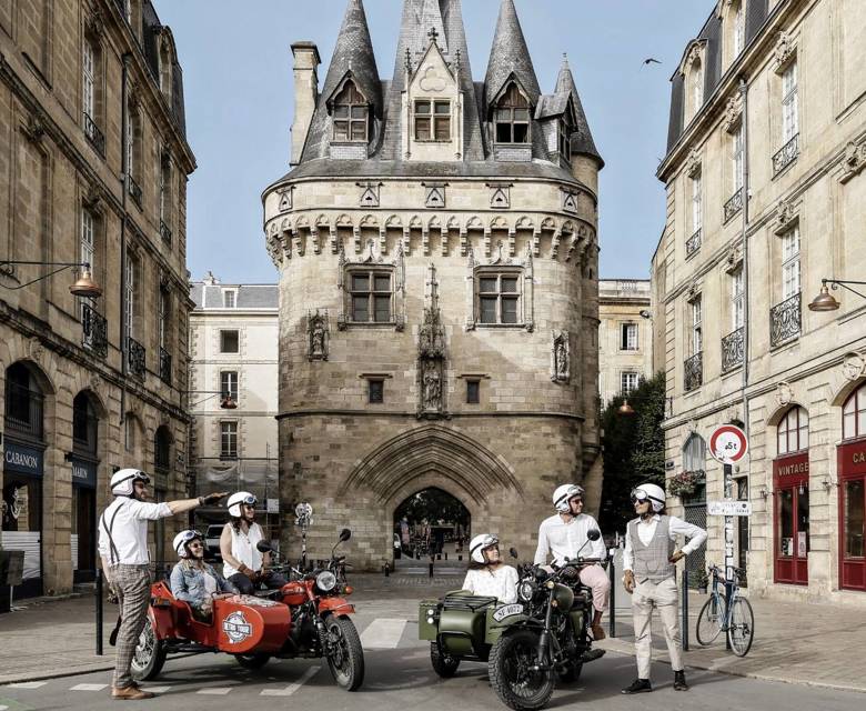 Retro Motorbike Tour Bordeaux 