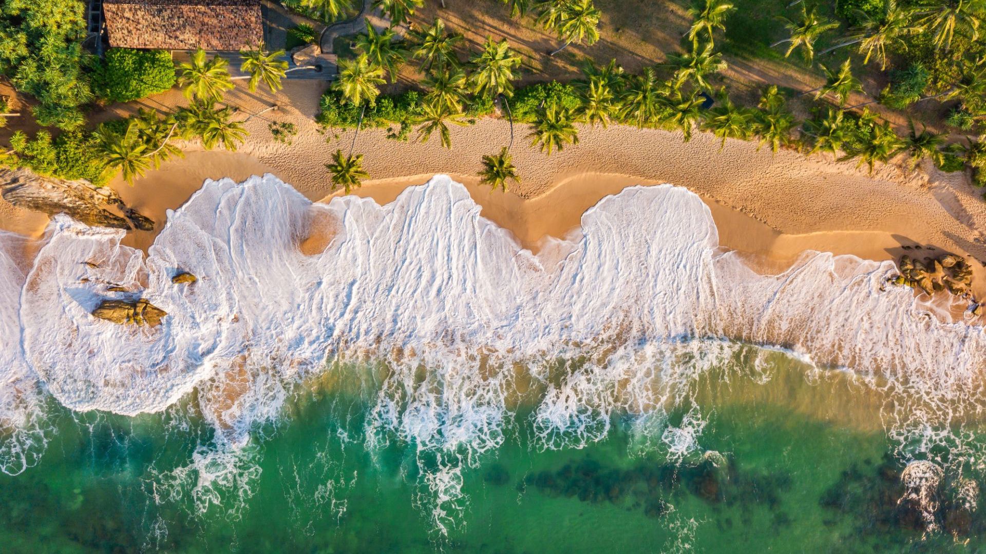 The beaches in Sri Lanka are spectacular. Image Credit: Getty