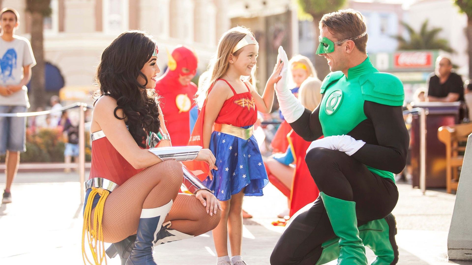 Warner Brothers Movie World Superhero