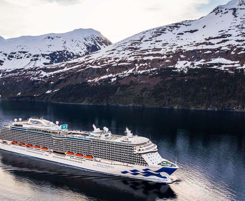 Princess cruises in Alska Glaciers