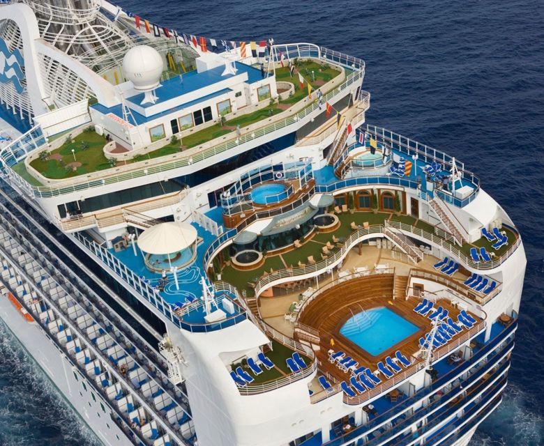 Crown Princess - Top View