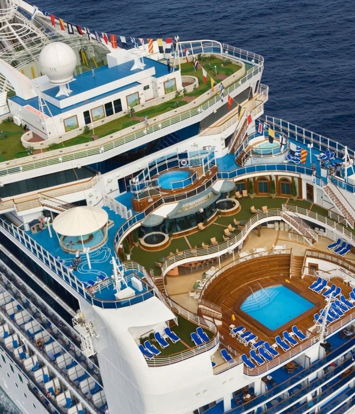 Crown Princess - Top View