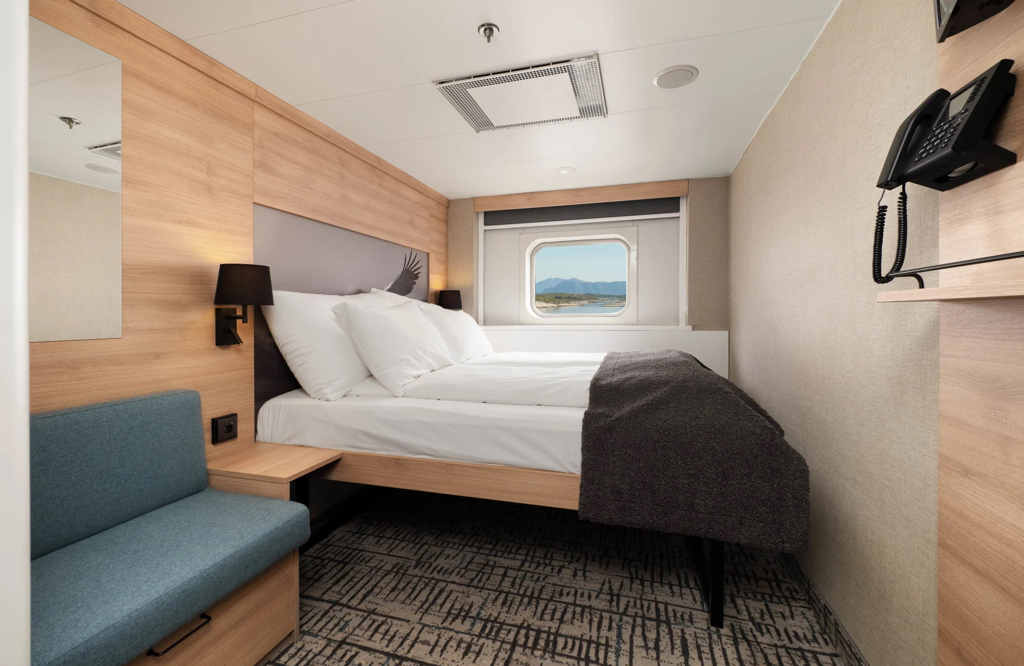 MS Nordkapp Polar Outside Cabin Single Bedroom