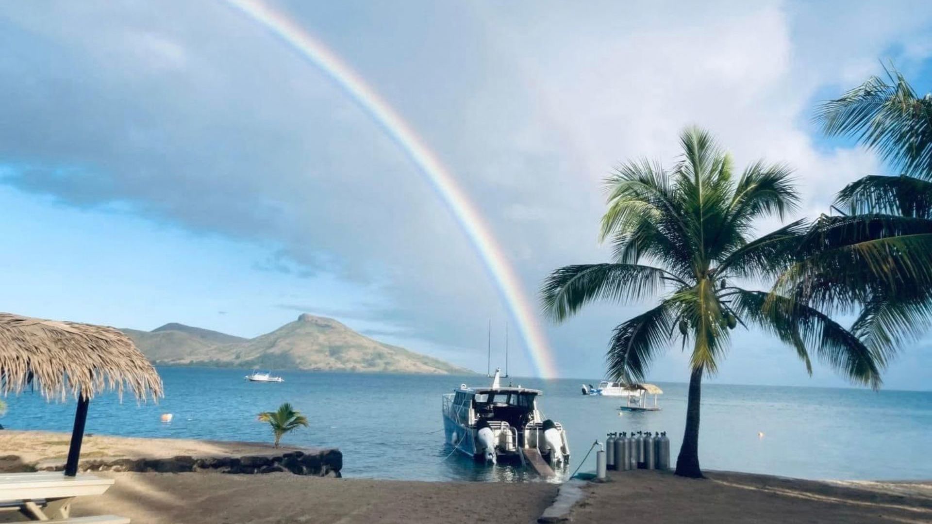 Volivoli Beach Resort - rainbow