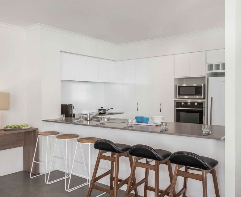 Breakfree Diamond Beach - kitchen