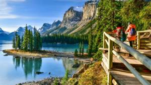 Maligne Lake - Globus