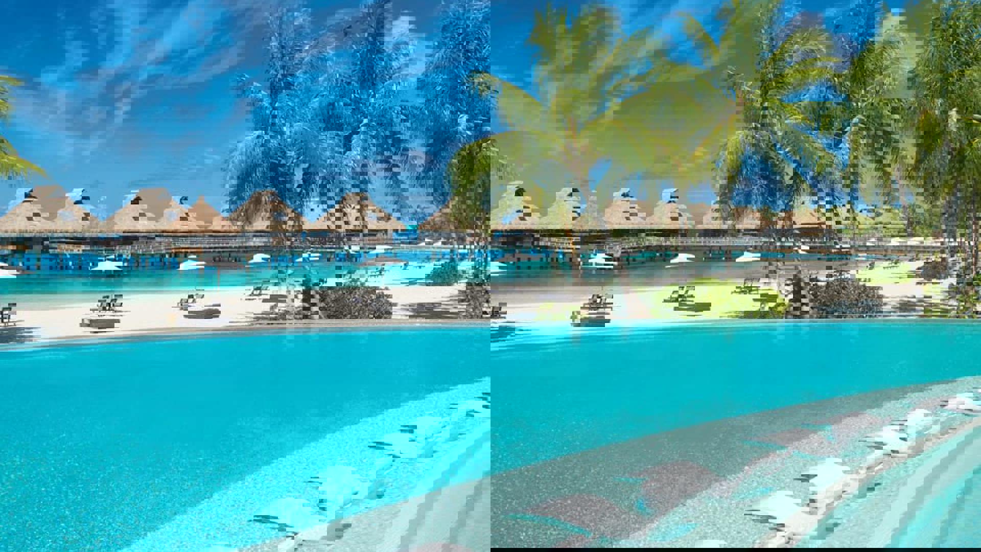 The Bob Conrad Bora Bora Nui pool