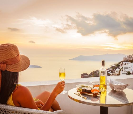 Sunset at Santorini