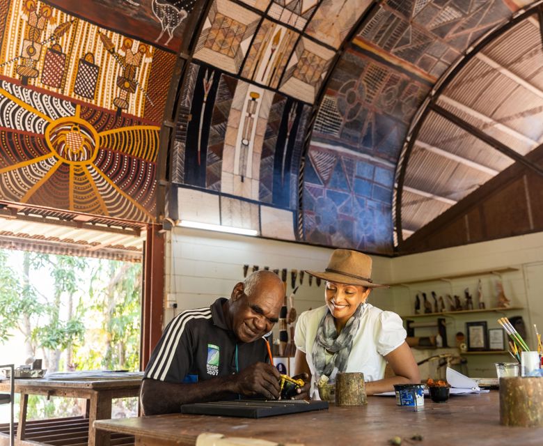 Ngaruwanajirri Art Centre Tiwi Islands CR Tourism & Events NT Helen Orr 
