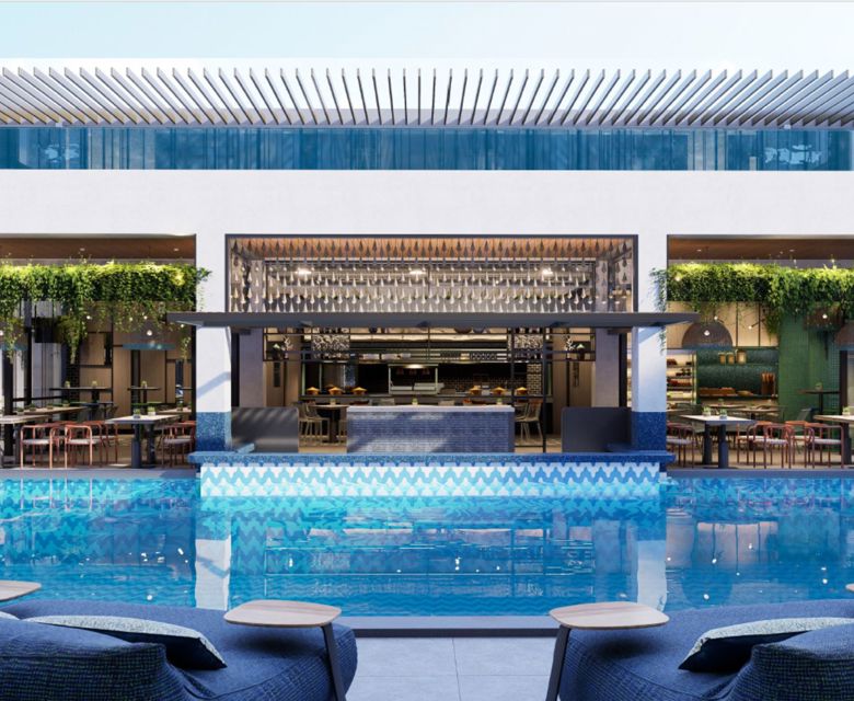 Tribe Na Tomba Fiji - pool area