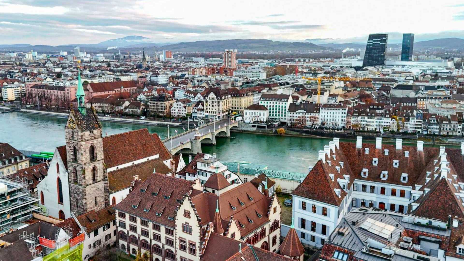 St. Martin Church & The Rhine view