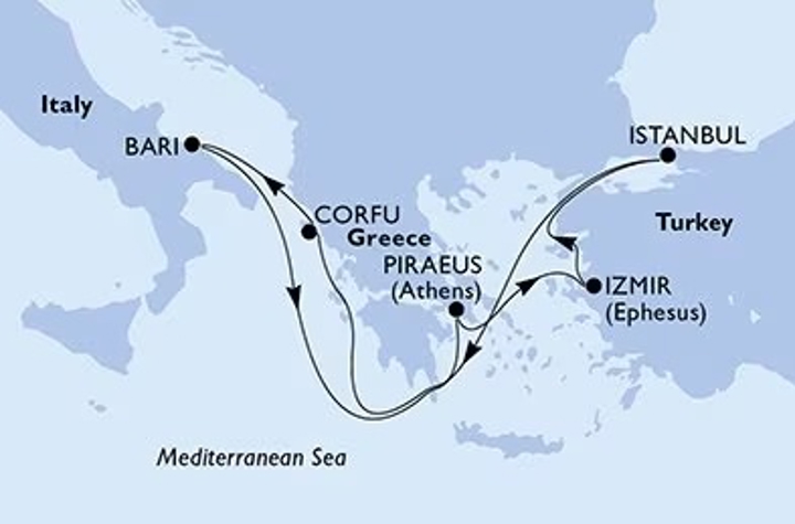 Istanbul return map