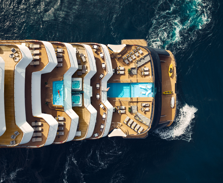EV_2024_Lifestyle_Drone_001 (1) © The Ritz Carlton Yacht collection. Renderings are artistic concepts. All features, plans and specifications are subject to change without notice.