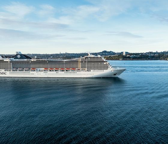 MSC Magnifica at Auckland