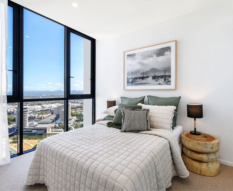 Qube Broadbeach Bedroom