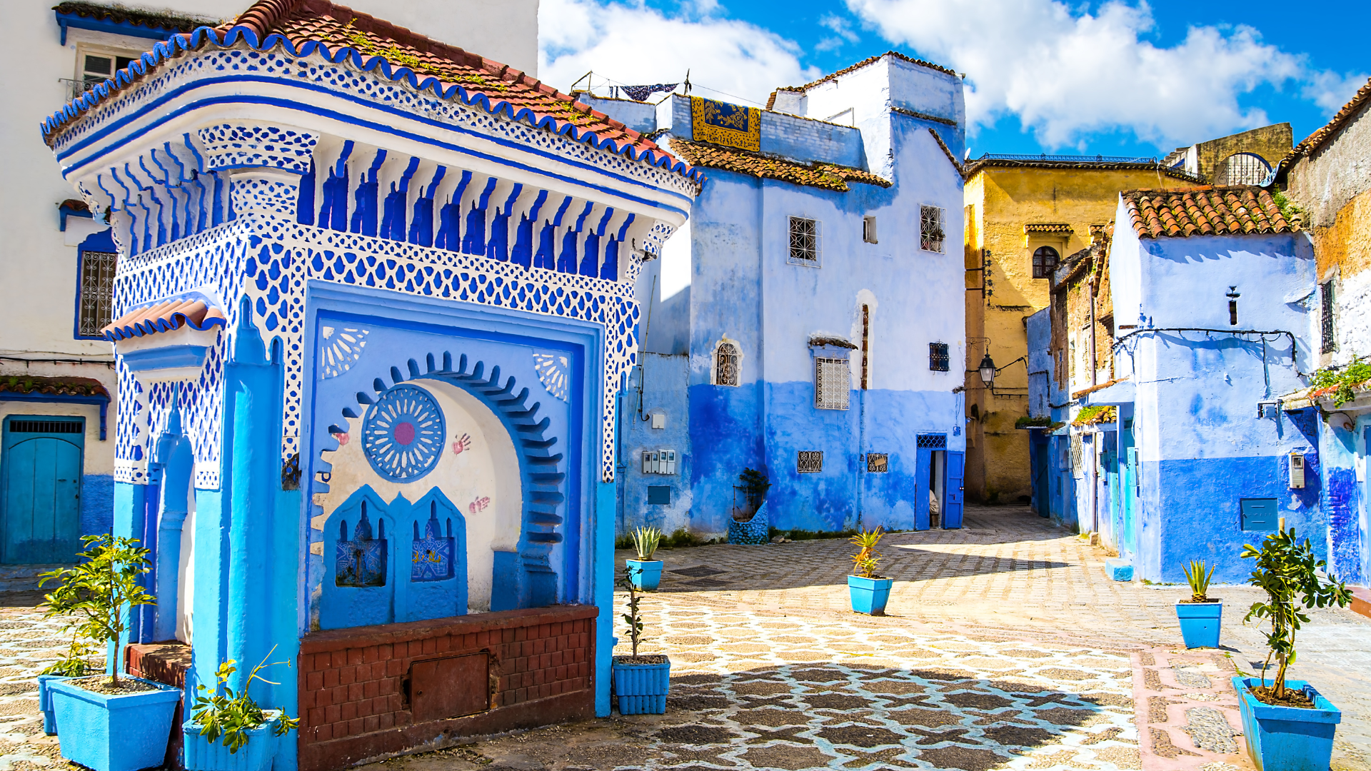 A beautiful view of the blue city of Chefchaouen. Image Credit: Getty Images
