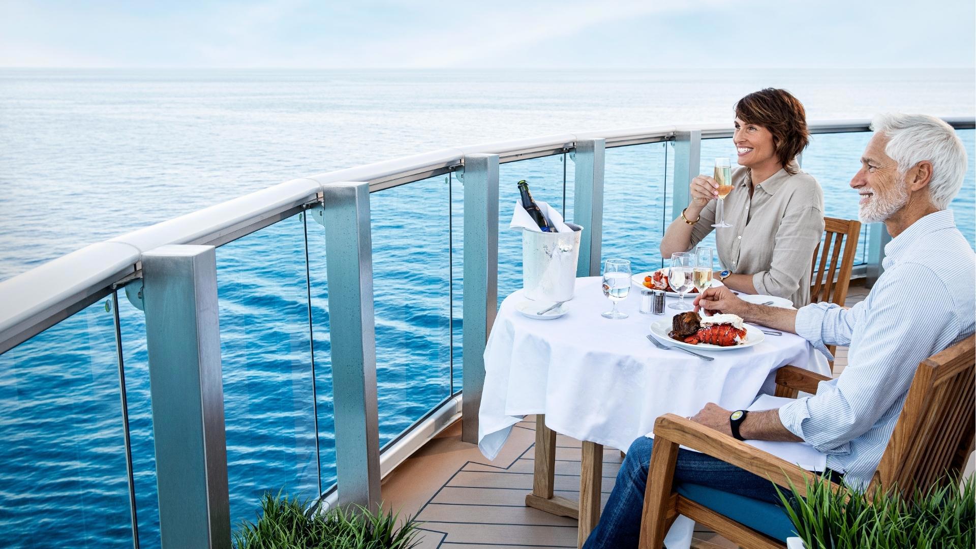 Sky Princess Suite Balcony