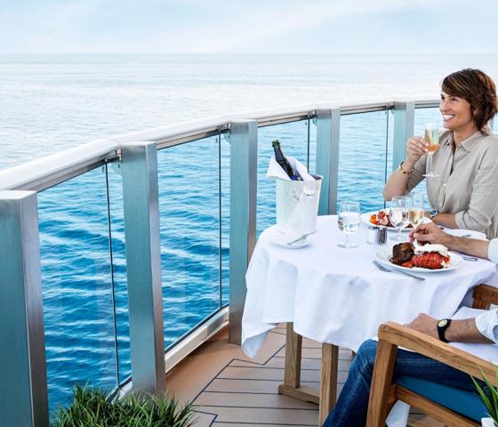 Sky Princess Suite Balcony