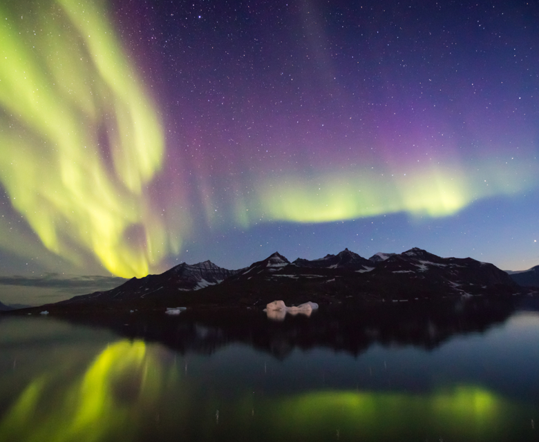  Northern Lights East Greenland - Quark Expeditions. Copyright: Acacia Johnson