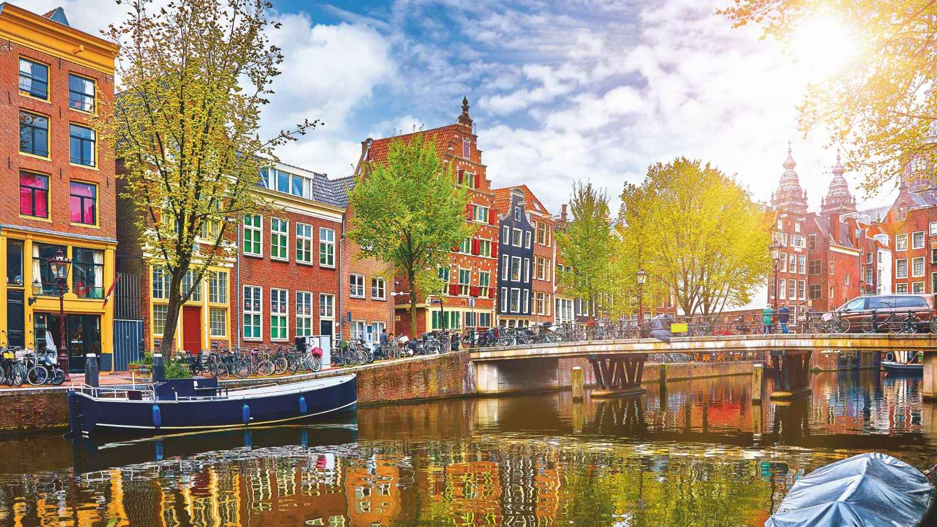  Amsterdam Spring Amstel River