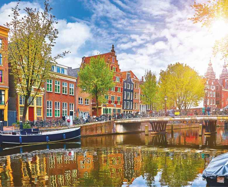 Amsterdam Spring Amstel River 