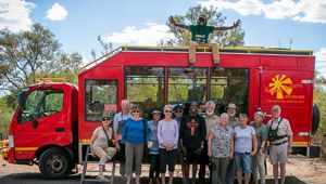 Sunway operations truck & group. Image credit: Brian Zunza